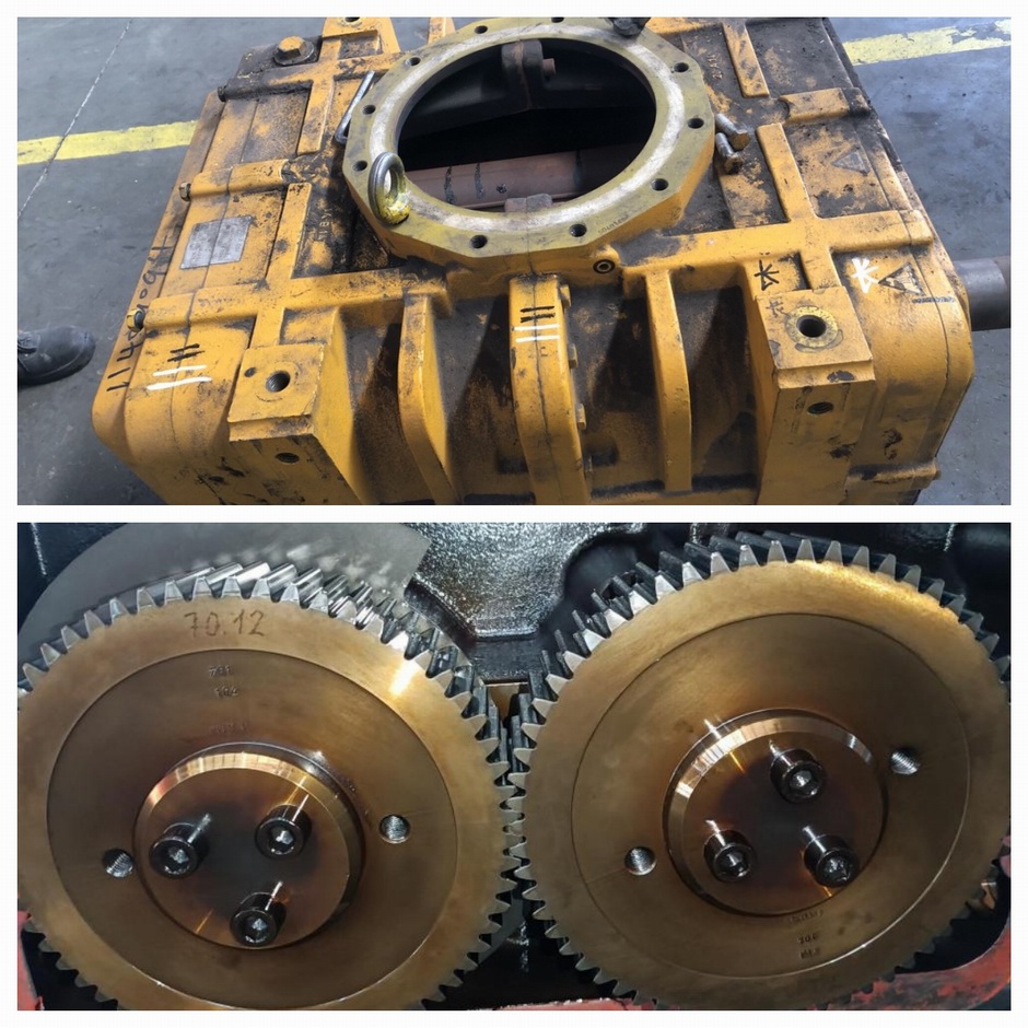 常熟某造紙廠自備電廠 凱撒82PB羅茨風(fēng)機維修案例